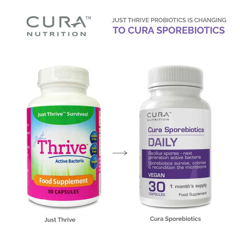 Just Thrive® UK re-branded to Cura™