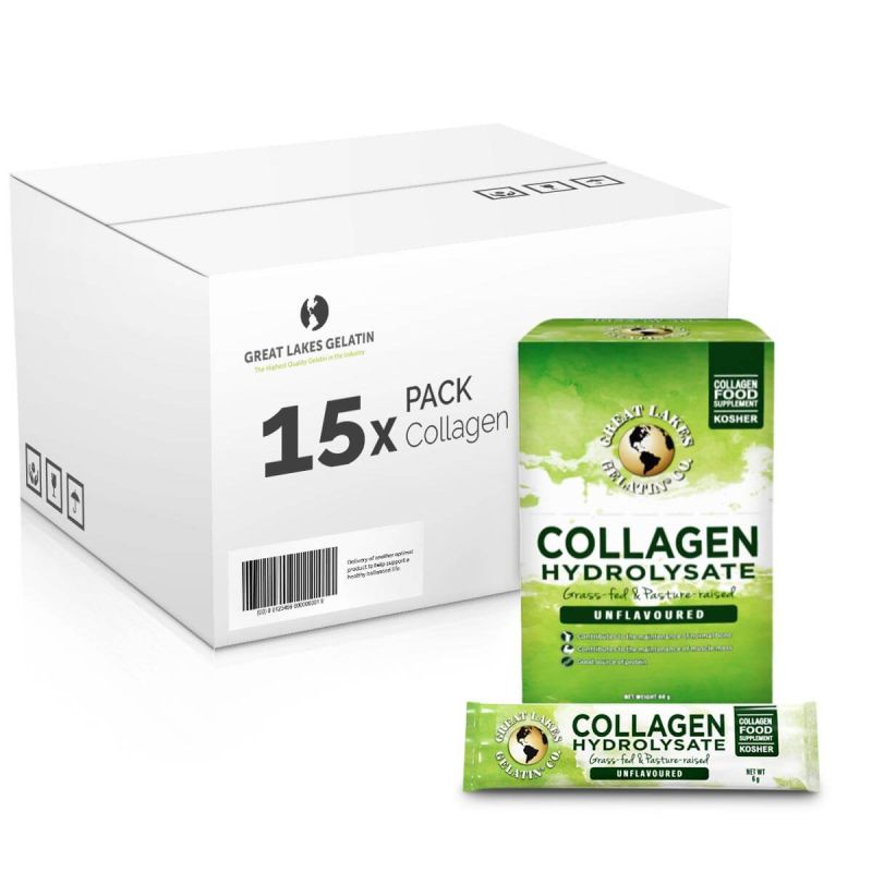 Great Lakes Wellness – Collagen Hydrolysate Sticks (10 pack) (Case of 15)