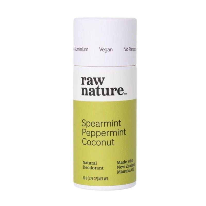 Raw Nature - Natural Deodorant - Spearmint Peppermint