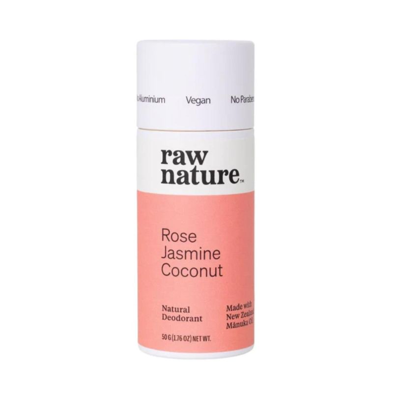 Raw Nature - Natural Deodorant - Rose Jasmine