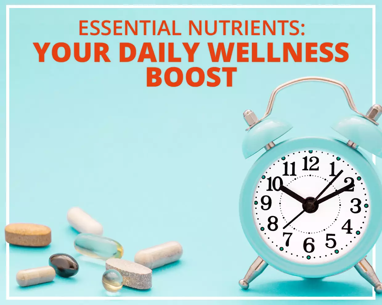 Essential Nutrients: Your Daily Wellness Boost