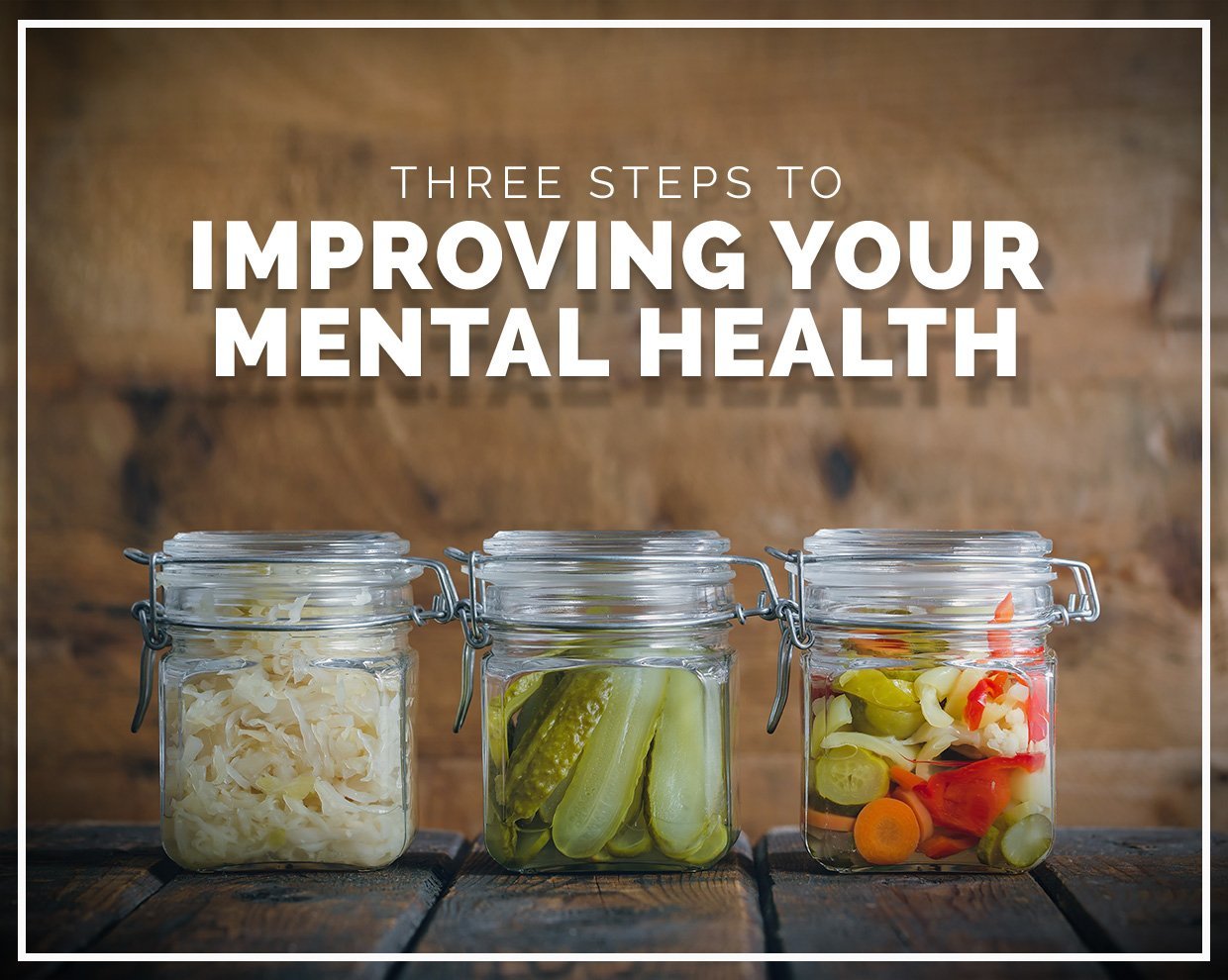 Three steps to improving your mental health using nutrition 